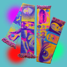 Load image into Gallery viewer, ‘Futurism’ Football Scarf