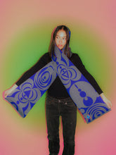 Load image into Gallery viewer, 'Lunar Loop' Hooded Scarf
