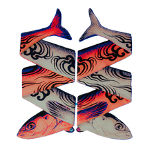 Load image into Gallery viewer, 'Fish" Scarf