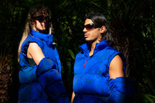 Load image into Gallery viewer, "SPACE PUFFER" Electric blue