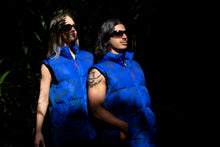 Load image into Gallery viewer, "SPACE PUFFER" Electric blue