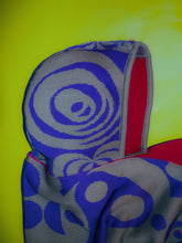 Load image into Gallery viewer, &#39;Lunar Loop&#39; Hooded Scarf
