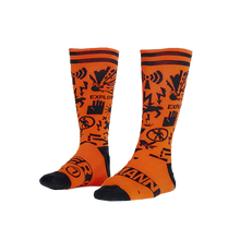 Load image into Gallery viewer, ‘Warning Signs&#39; Socks
