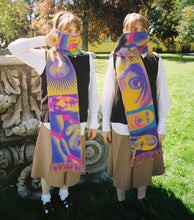 Load image into Gallery viewer, ‘Futurism’ Football Scarf
