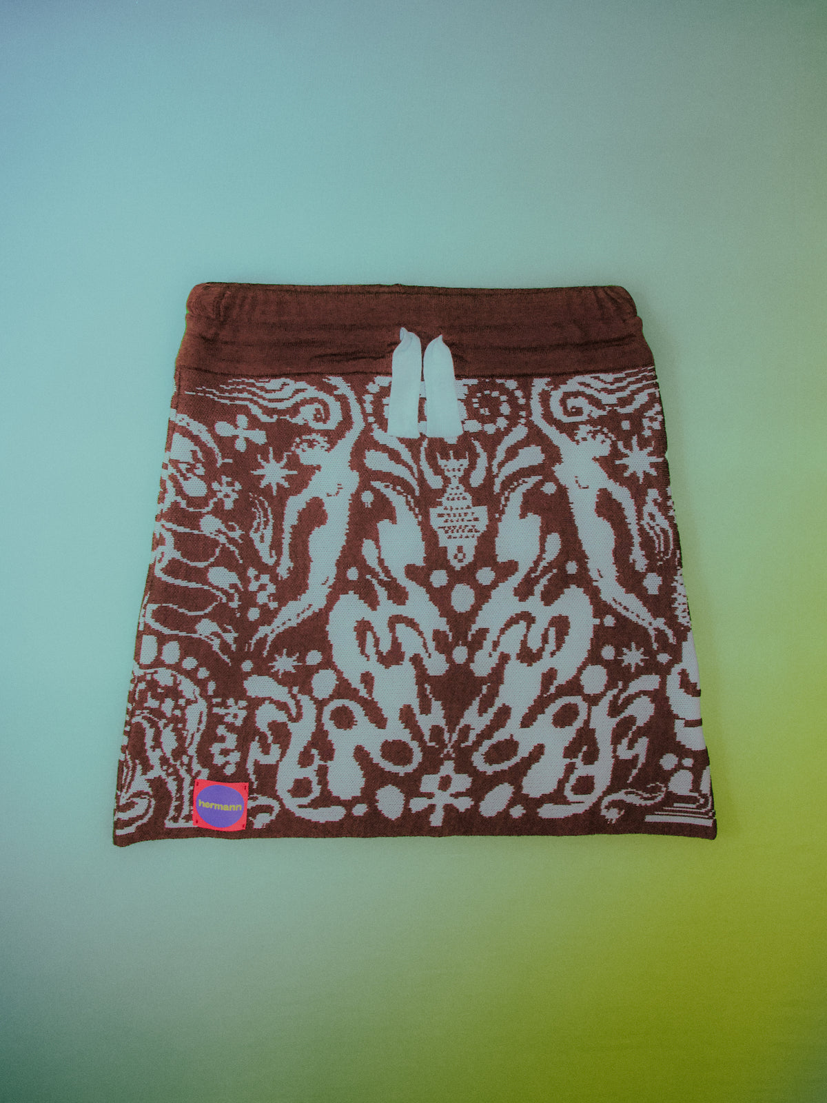 'Abyss' Knitted Skirt