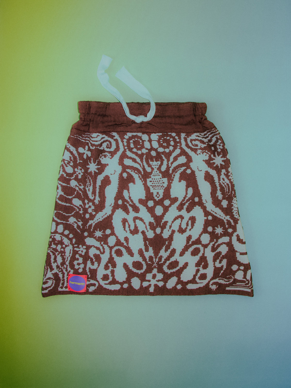 'Abyss' Knitted Skirt