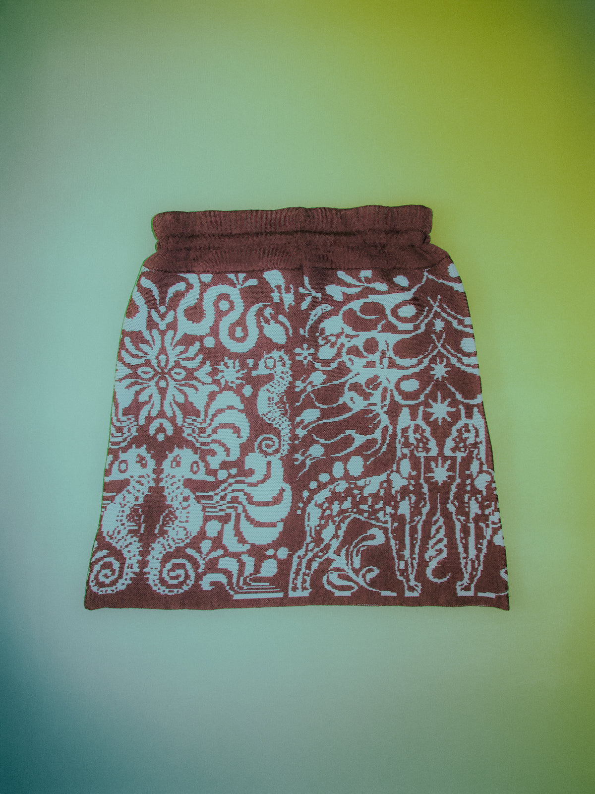 'Abyss' Knitted Skirt