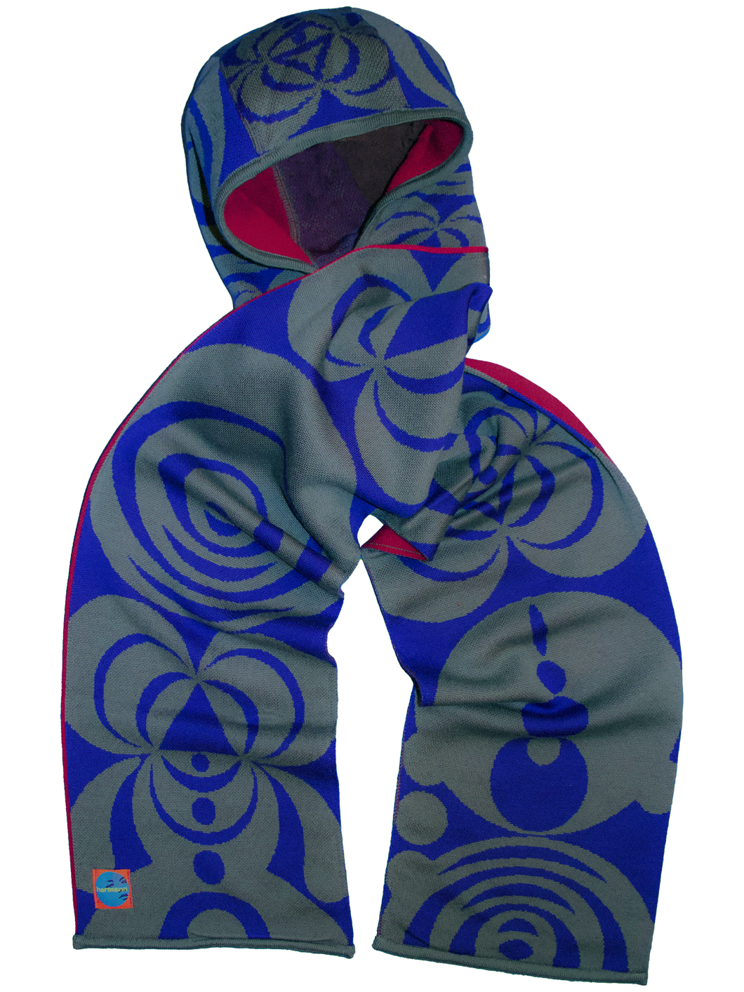 'Lunar Loop' Hooded Scarf