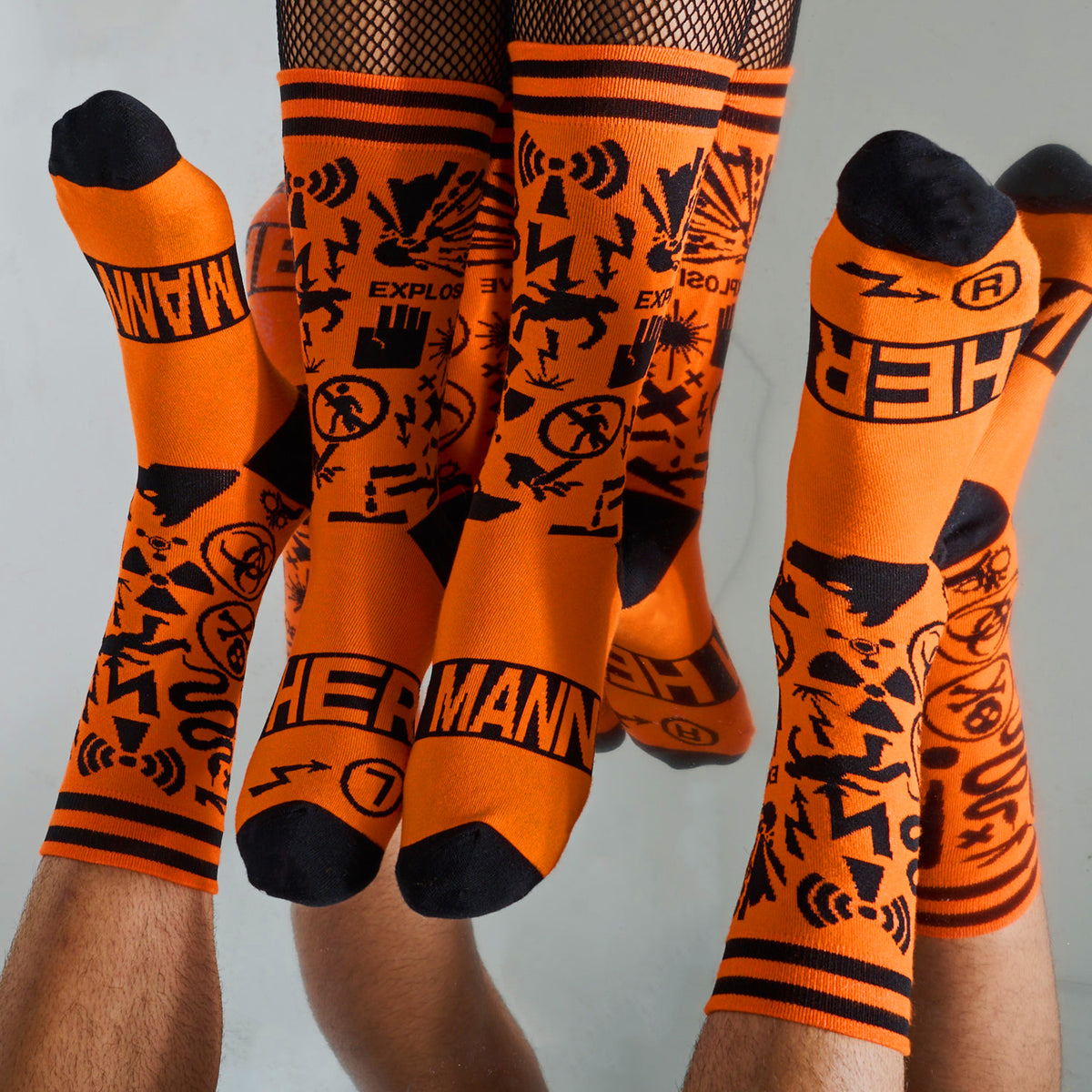 ‘Warning Signs' Socks