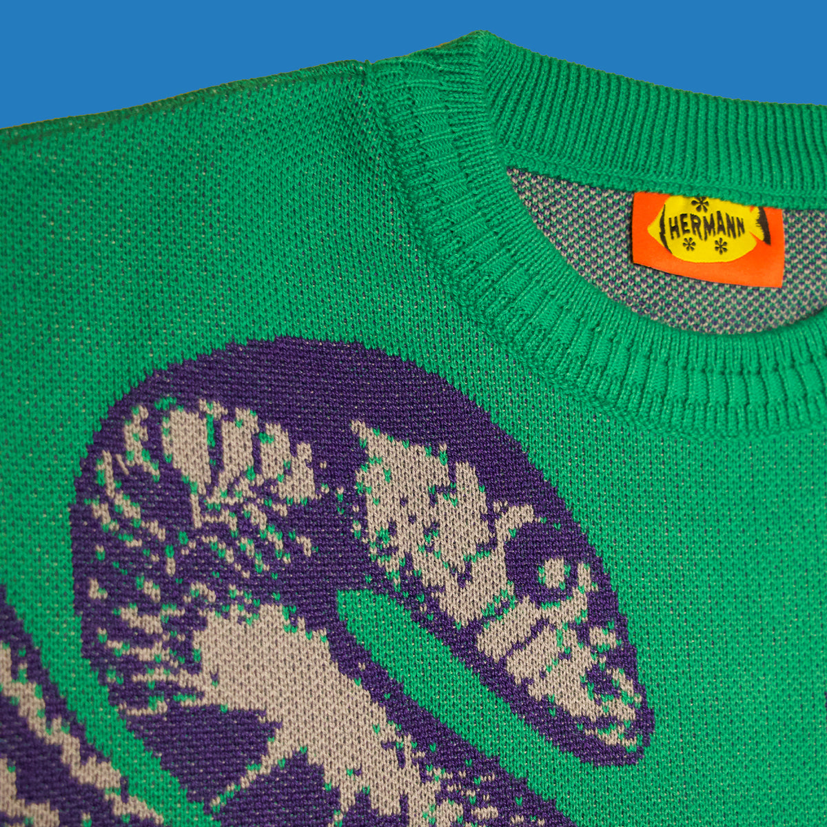 'Serpent' Knit