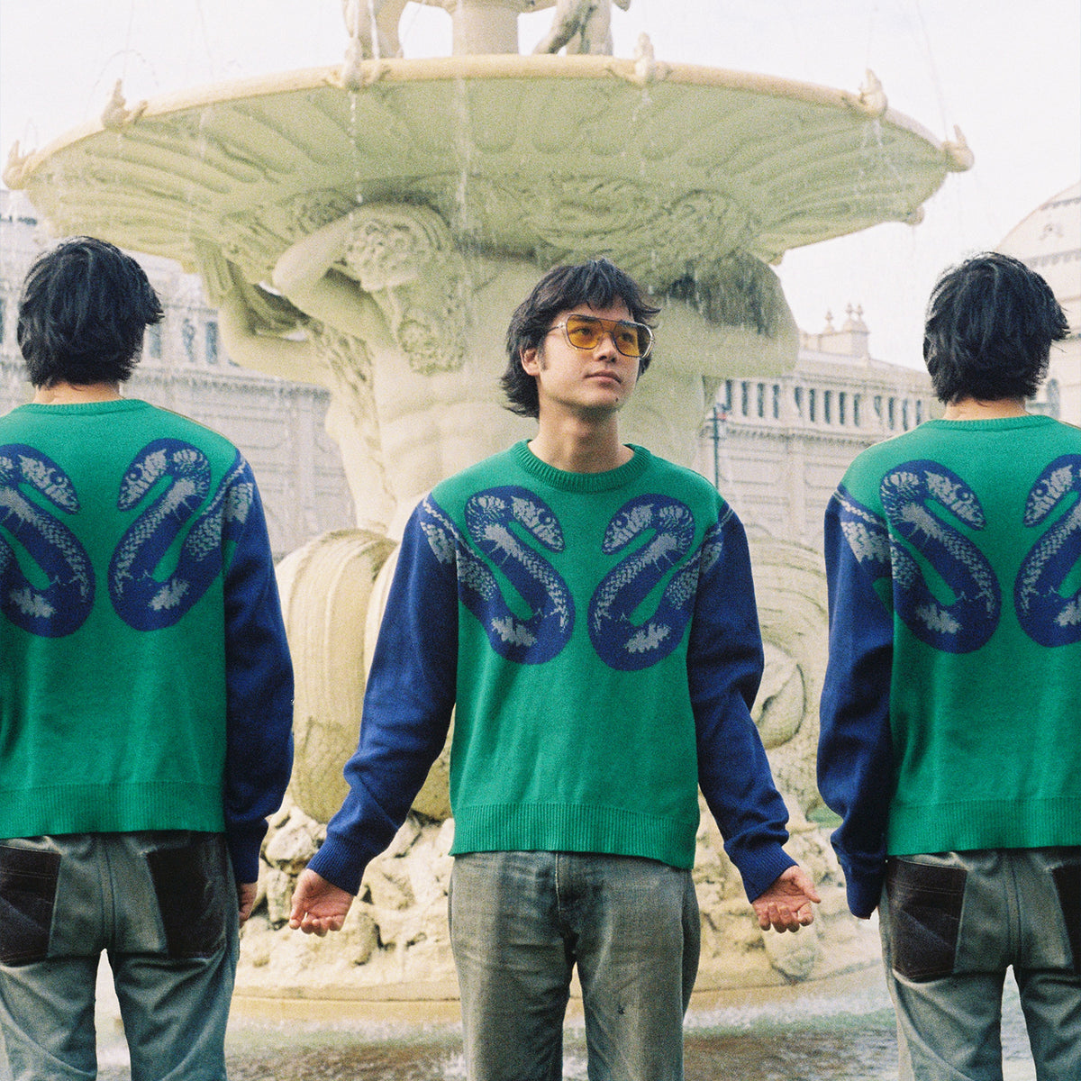 'Serpent' Knit
