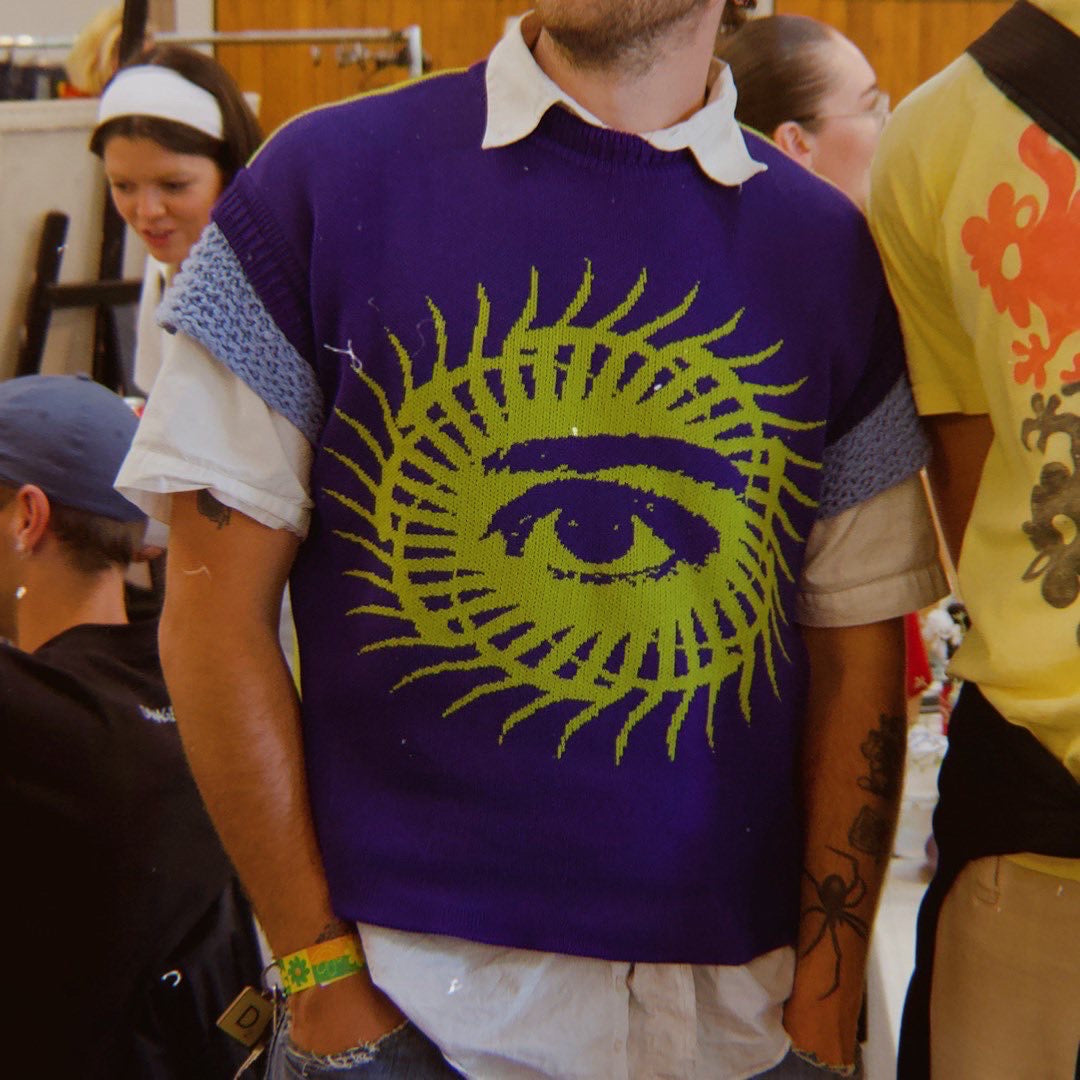 Purple 'Cyclopes' Unisex Vest