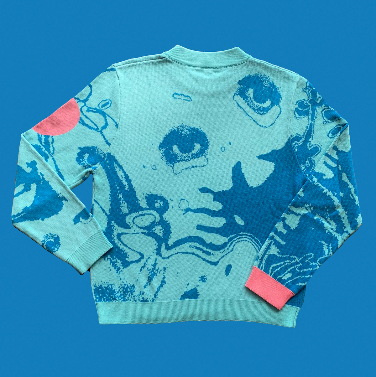 Alien Knit - Aquatic Blue
